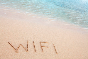 Wifi i sanden